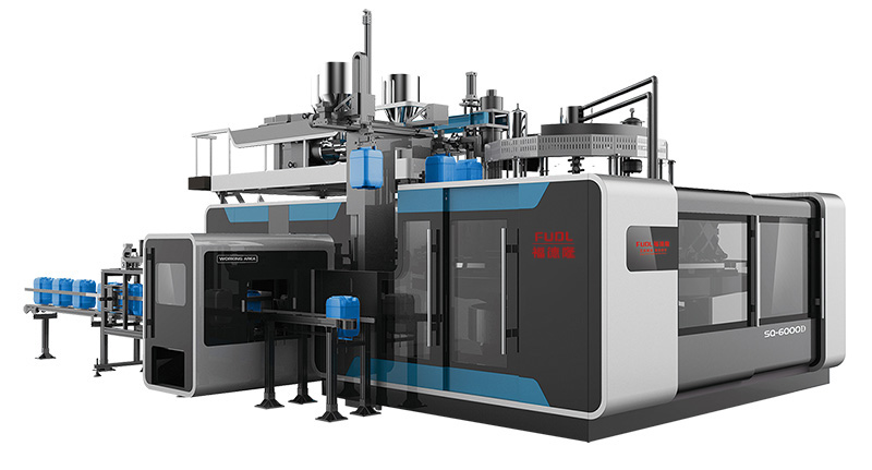 六模高速旋轉(zhuǎn)吹塑機(jī)